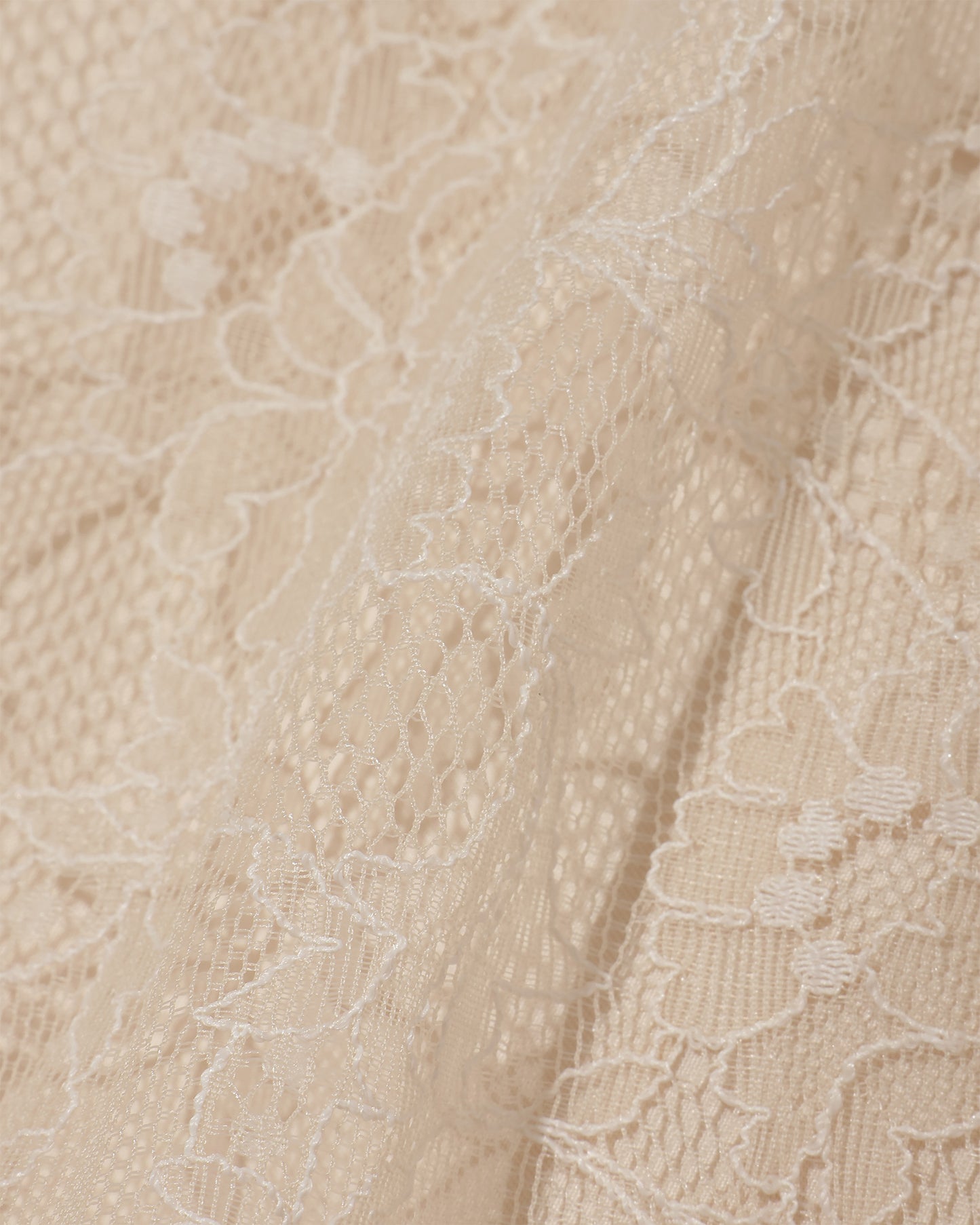 パイピングレースマーメイドフレアスカート