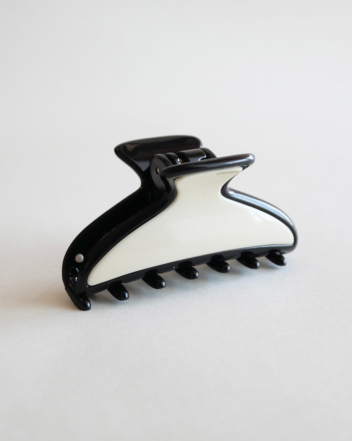 【Made in France】バイカラーミニヘアクリップ