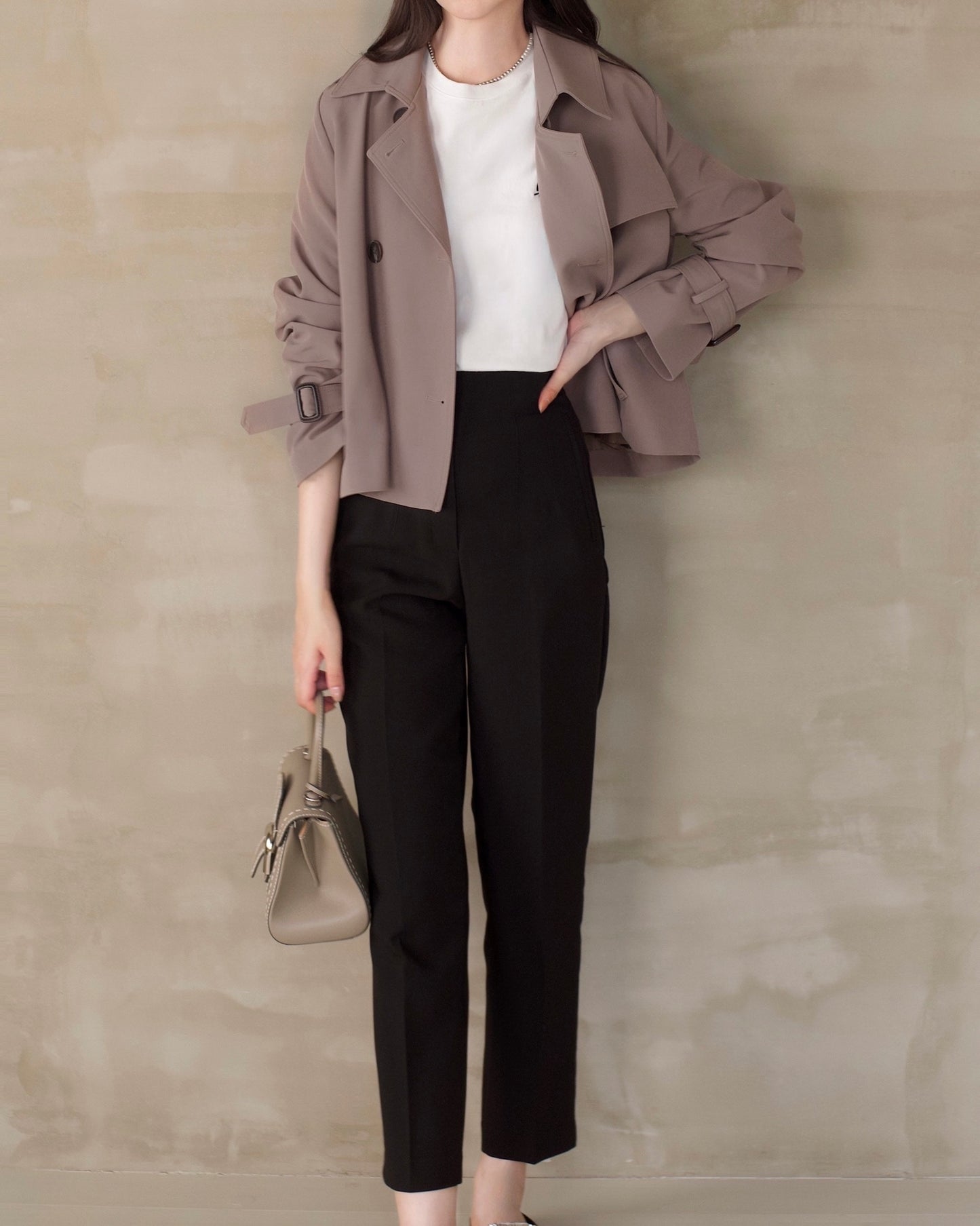 ショートトレンチジャケット