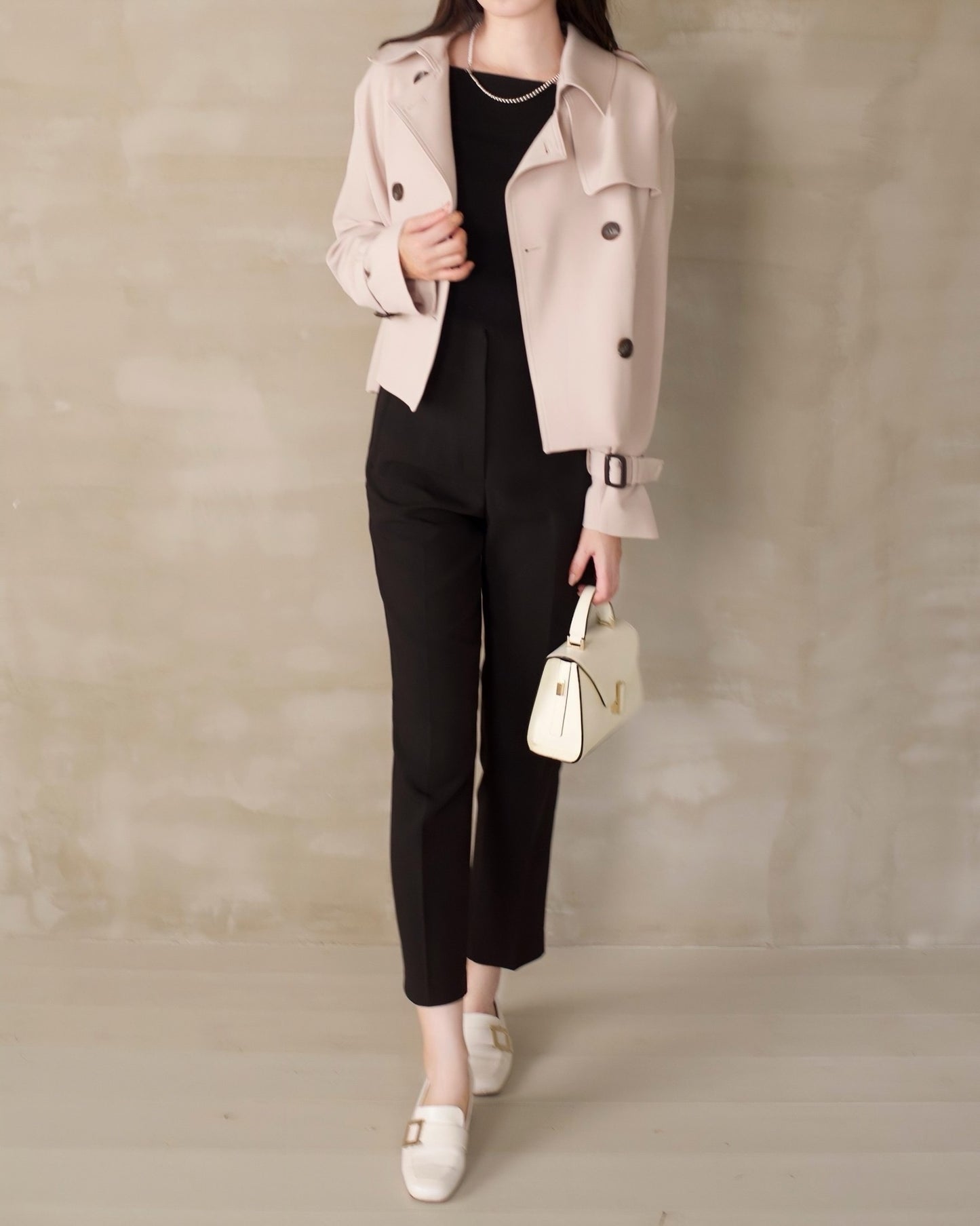 ショートトレンチジャケット