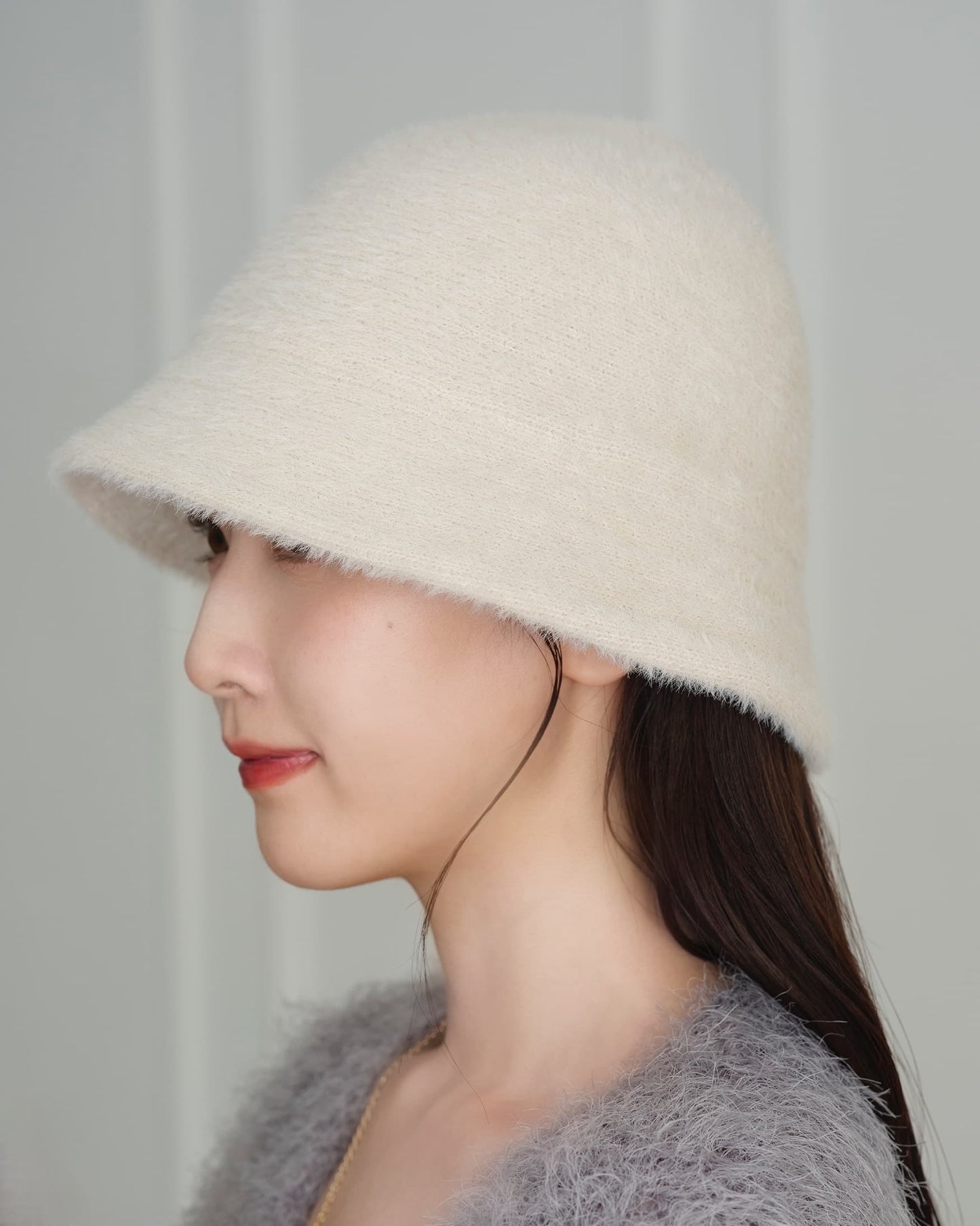 シャギーバケットハット