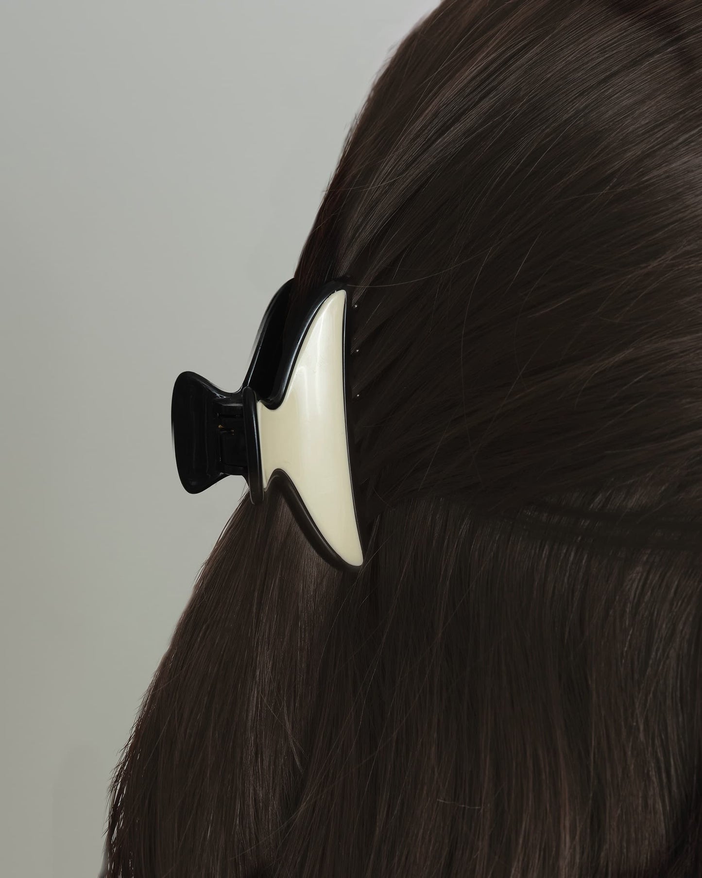 【Made in France】バイカラーミニヘアクリップ